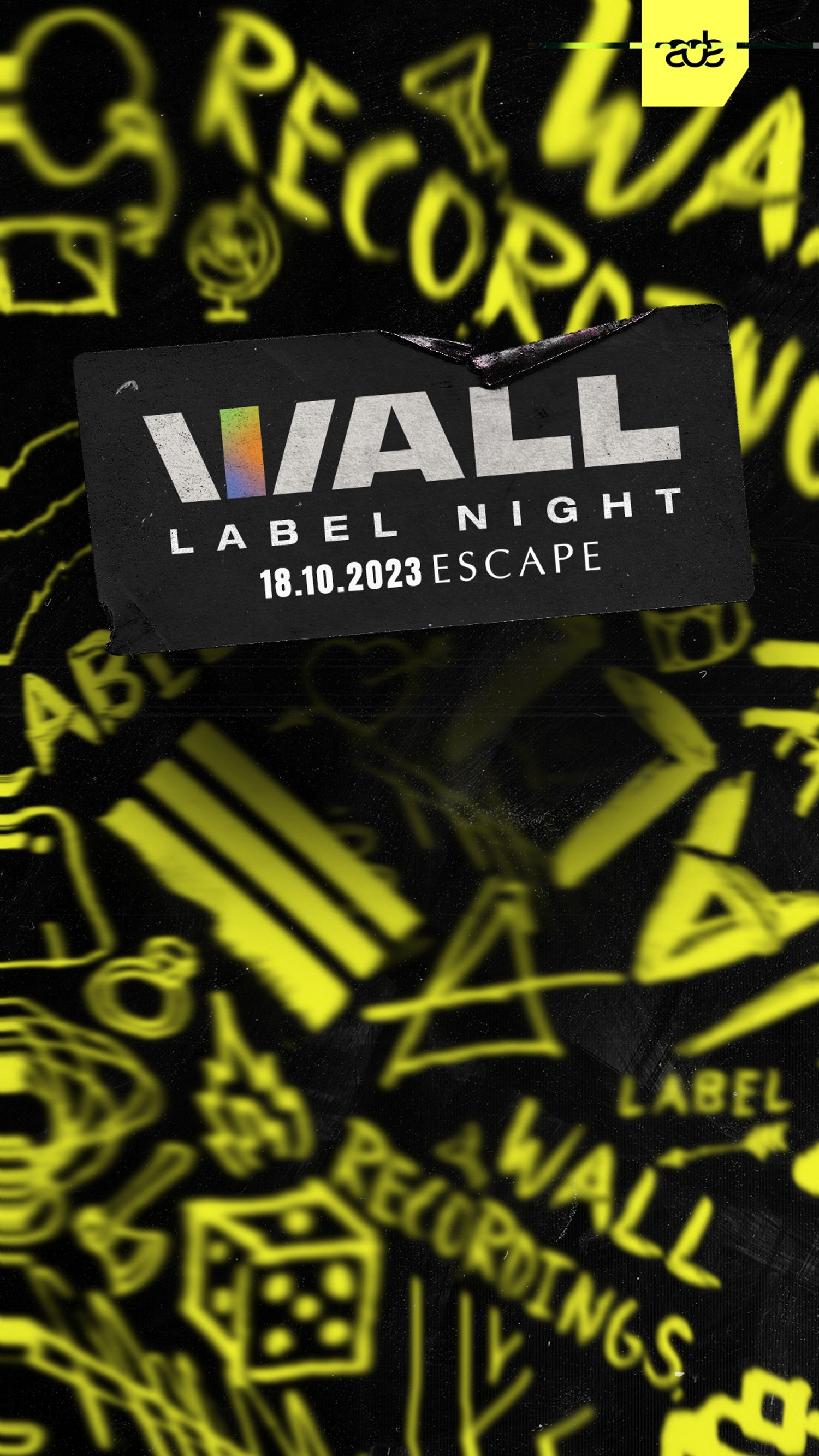 ADE Wall Label Night