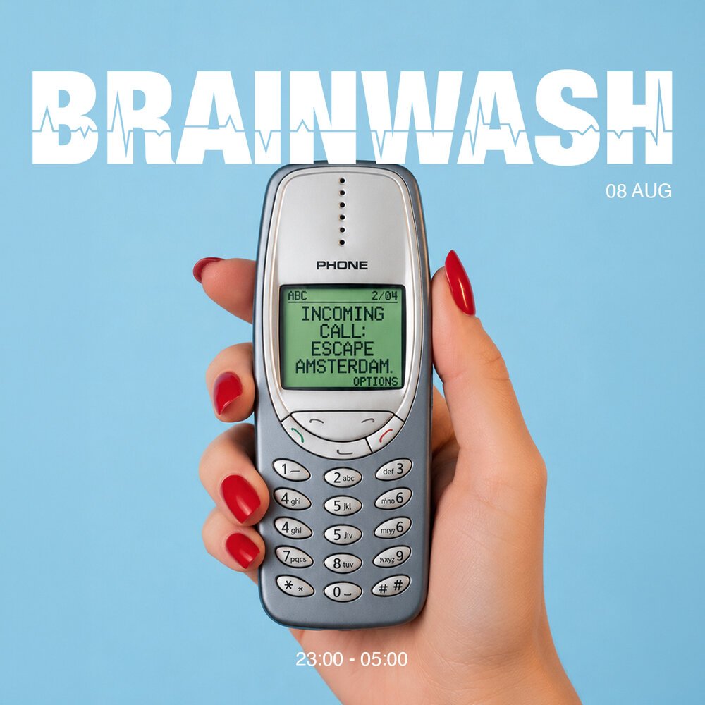 Brainwash in Escape, Amsterdam