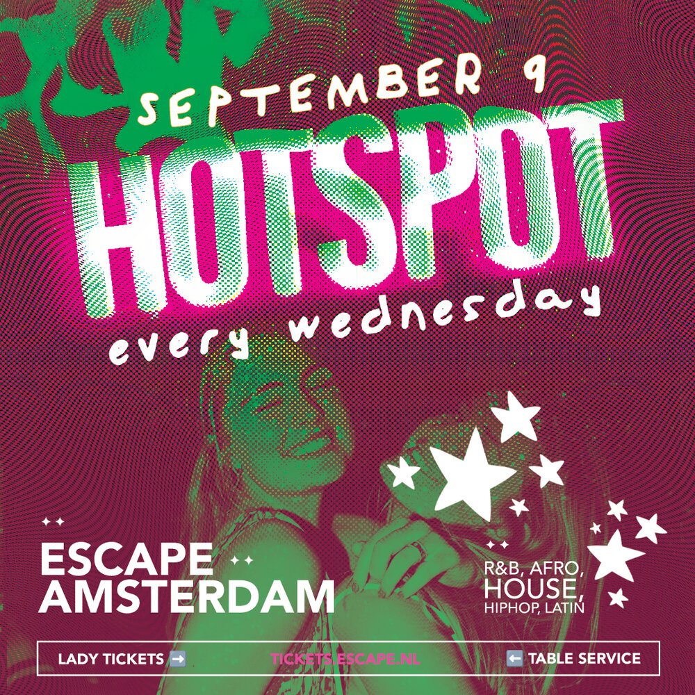 Amsterdam Hotspot in Escape, Amsterdam