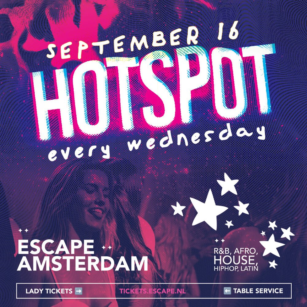 Amsterdam Hotspot in Escape, Amsterdam