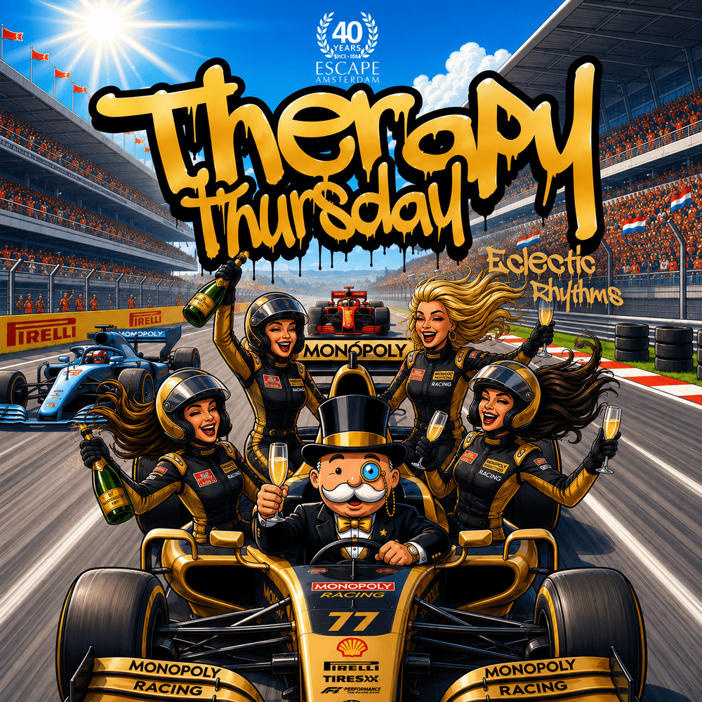 Therapy Thursday in Escape, Amsterdam