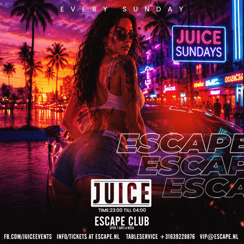 Juice — Escape, Amsterdam