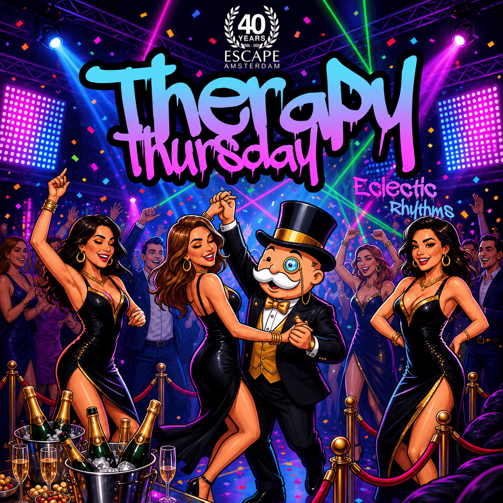 Therapy Thursday in Escape, Amsterdam