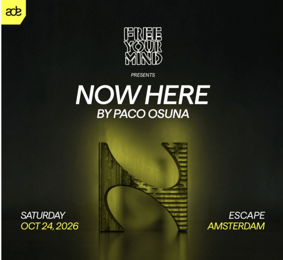 Paco Osuna in Escape, Amsterdam