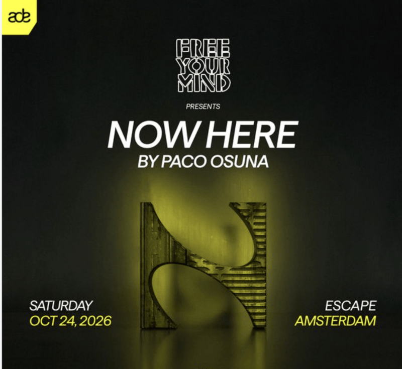 Paco Osuna — Escape, Amsterdam