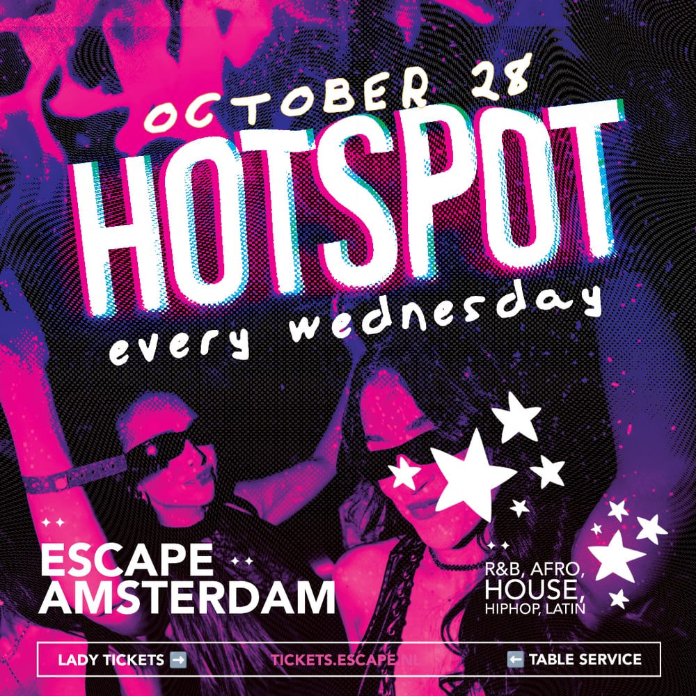 Amsterdam Hotspot in Escape, Amsterdam