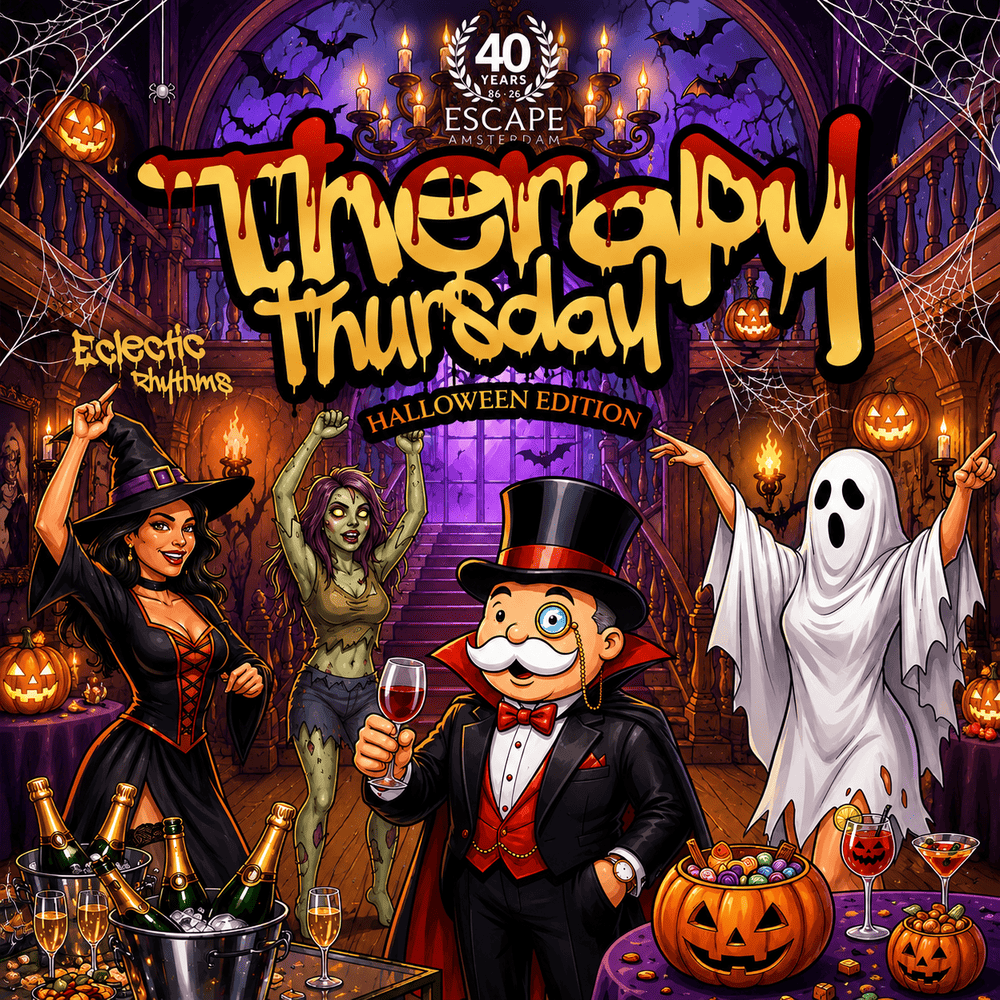 Therapy Thursday in Escape, Amsterdam