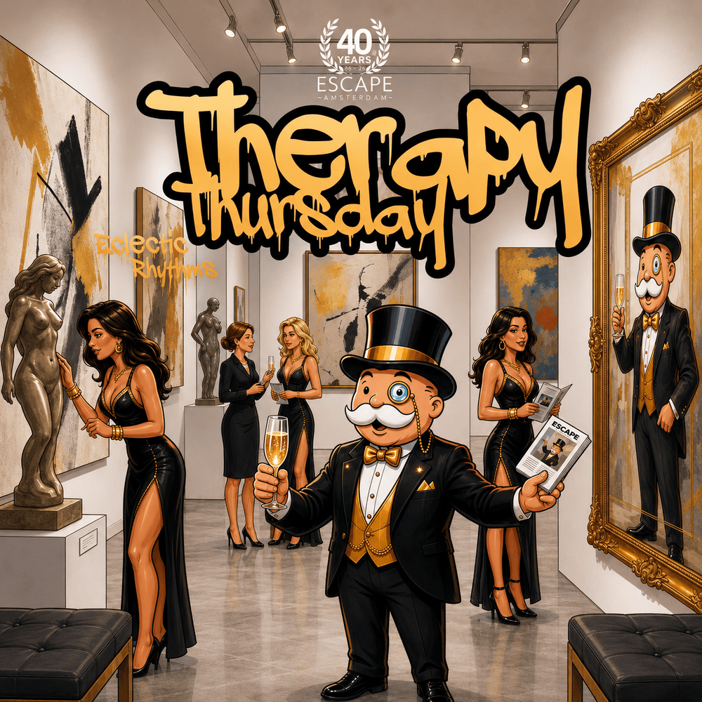 Therapy Thursday in Escape, Amsterdam