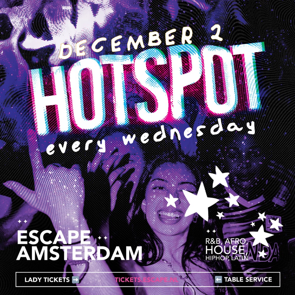 Amsterdam Hotspot in Escape, Amsterdam