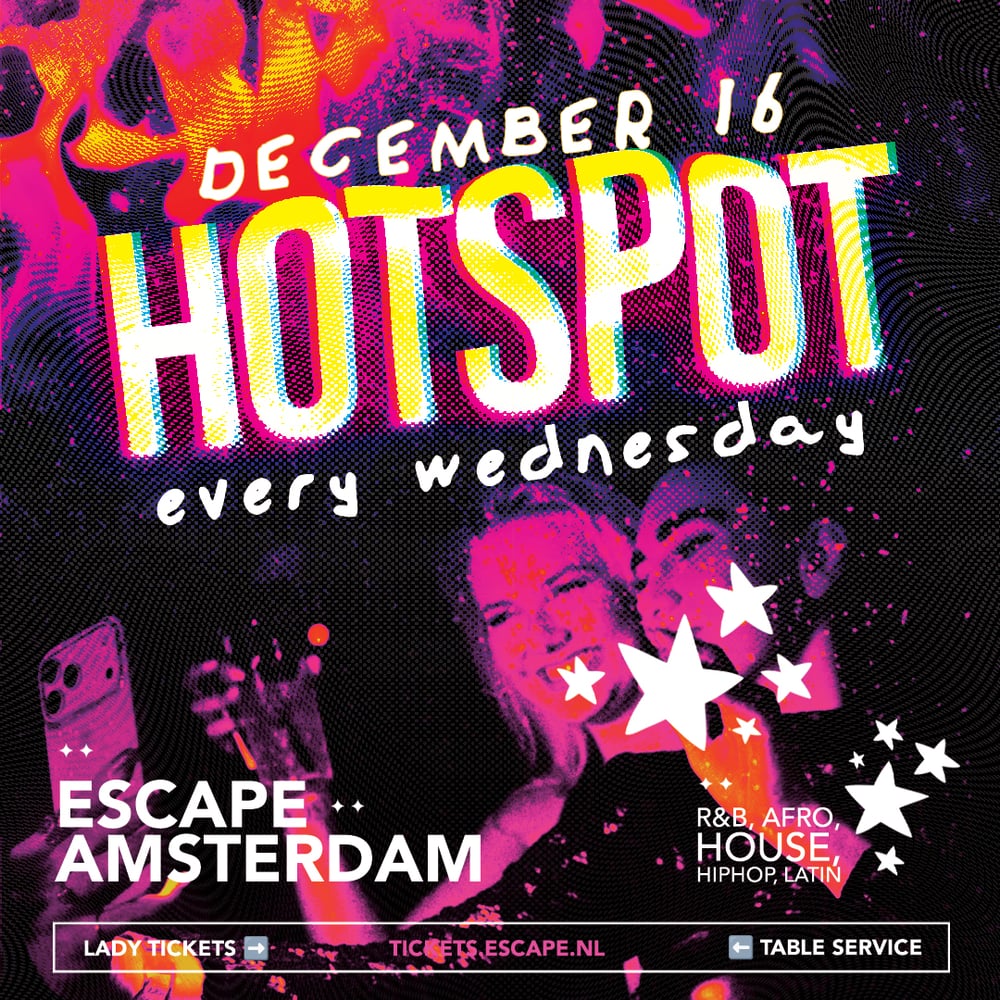Amsterdam Hotspot in Escape, Amsterdam